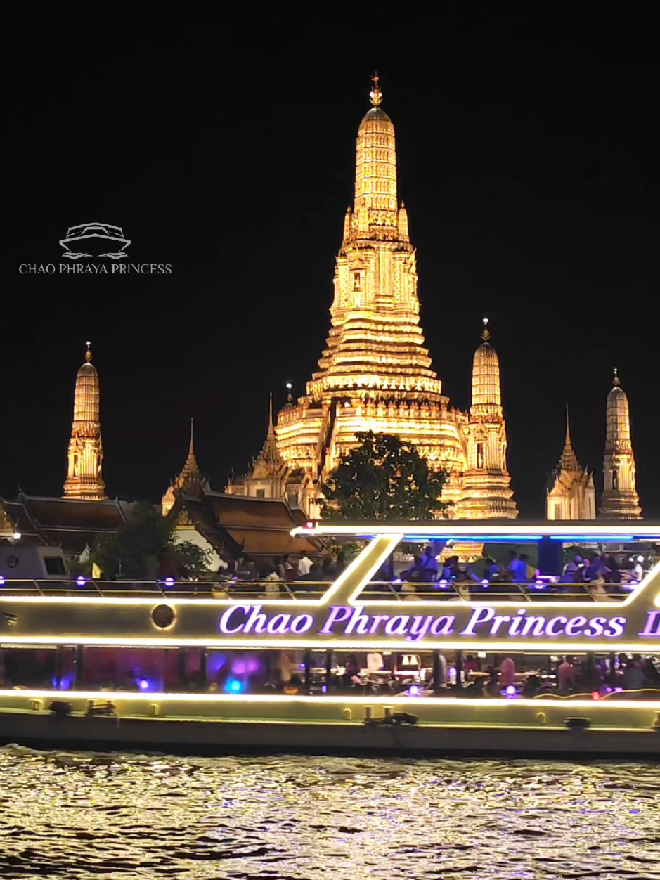 Bangkok by night, made even more special with #ChaoPhrayaPrincess dinner cruise! 🛳✨️ . 📌 For more information please contact us 📌 🌐 www.chaophrayaprincess.com ☎️ +662-860-3700 (Office hours 09.00 AM - 08.00 PM) 🔵 Facebook : Chao Phraya Princess 🟠 Instagram : Chaophrayaprincess_official 🟢 LINE: @chaophrayaprincess . #เรือเจ้าพระยาปริ๊นเซส #ล่องเรือดินเนอร์เจ้าพระยา #ล่องเรือแม่น้ำเจ้าพระยา #ล่องเรือเจ้าพระยา #ล่องเรือชมวิว #ล่องเรือกรุงเทพ #ล่องเรือดินเนอร์ #chaophrayaprincesscruise #dinnercruise #riverviewdining #rivercruise #bangkokcruise #bangkokdinnercruise #dinnercruisebangkok #วัดอรุณ #WatArun #ICONSIAM #ASIATIQUE #차오프라야프린세스디너크루즈 #짜오프라야프린세스디너크루즈 #짜오프라야 
