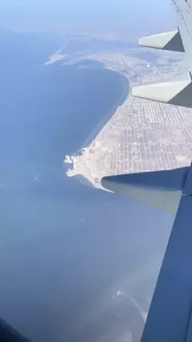 Karachi Clifton Do darya Defence 🛫#planewindowview #skyview #travlinglife🥰 #Musafir #Sadvideo #emotional #Flydubai#foryou 