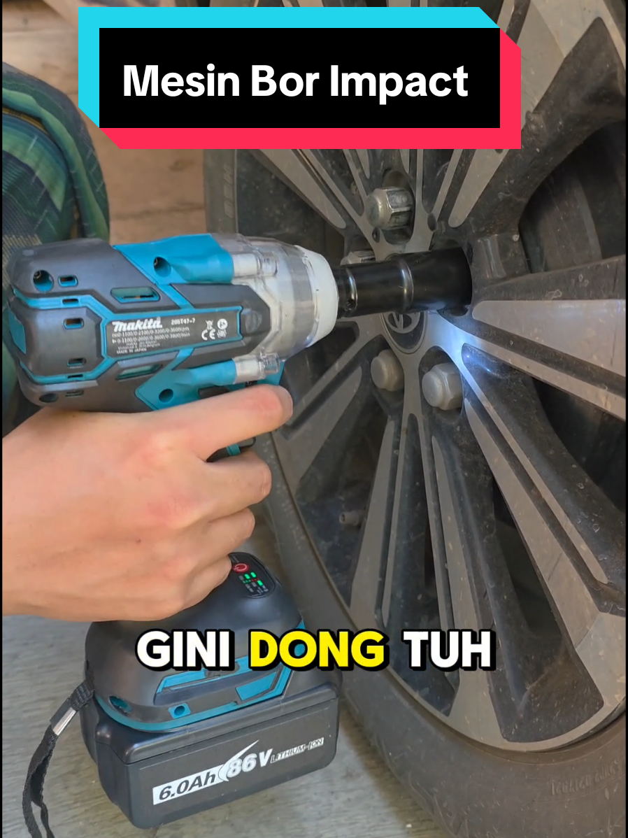 Mesin bor Impact elektrik dengan 2 baterai. Bor makita, bor baterai, Lebih praktis dan tenaga juga kuat. #mesinbor #borelektrik #bormakita #borbaterai 