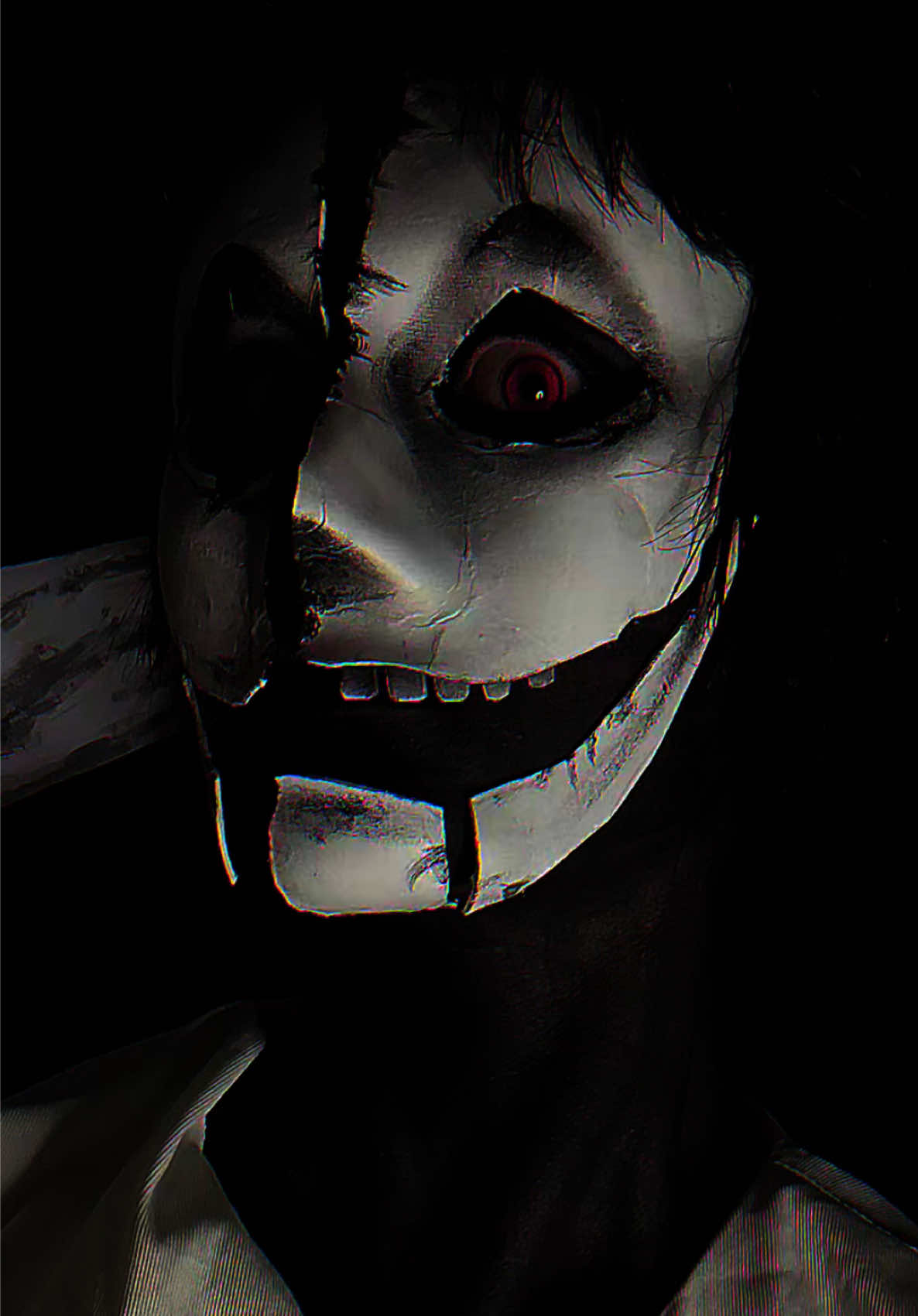 I SEE YOU #cosplay #cosplayer #angelengine #angel #engine #analoghorror #analoghorroredit #analoghorrorseries #analog #horror #makeup 