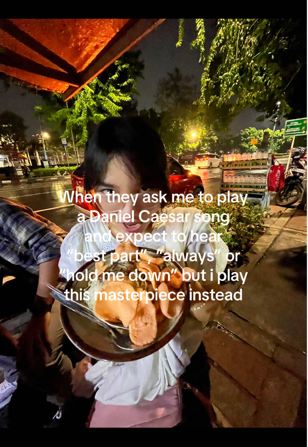 Lately i’ve been back hear my covid playlist #danielcaesar 