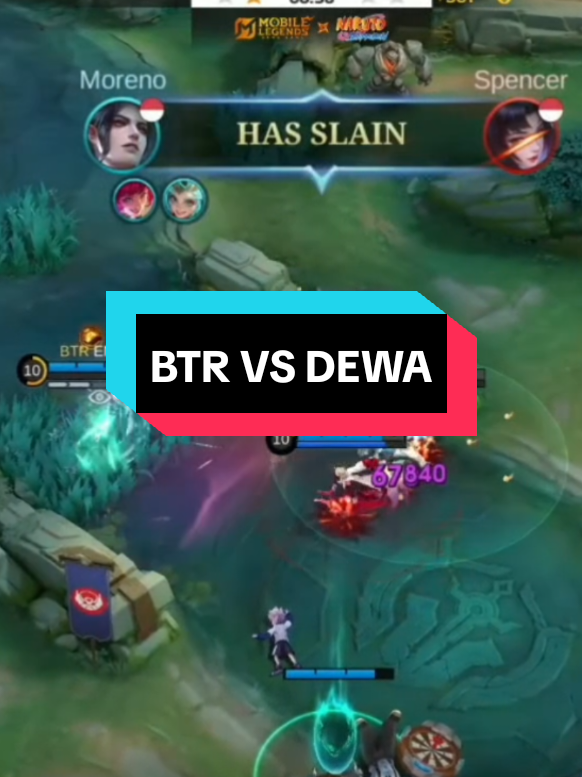 Team fight BTR VS DEWA |GAME2| #mplindonesia #MLBBxNARUTO #MLBB 