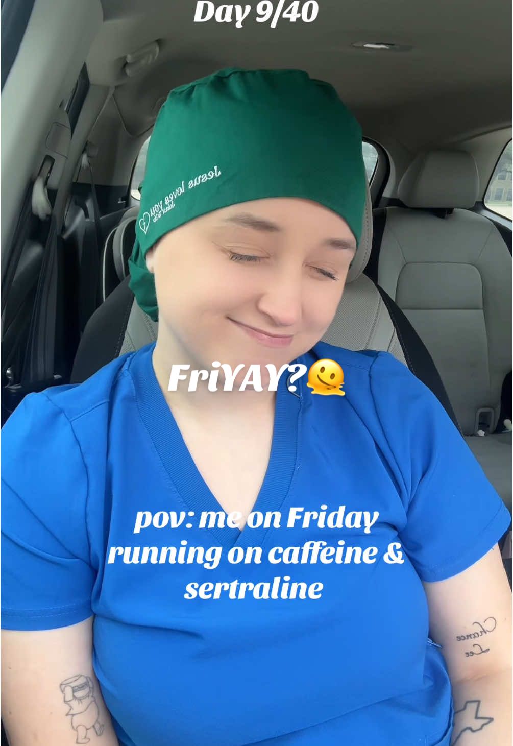 Needed Jesus today cause wooo🫠😮‍💨 #exhausted #scrubtech #friday #mentalhealthmatters #surgicaltechnologist 