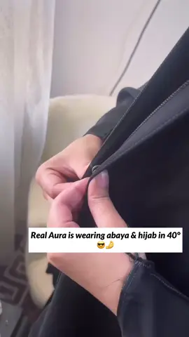 Real Aura 🔥 Raziahijab.com Shipping worldwide 🌏 Real Aura in 40°C — Wrapped in Grace, Not Heat. While the sun scorches, elegance speaks louder. Modesty isn’t just a choice — it’s a statement of strength, beauty, and identity. Wearing our premium Iranian Abaya & Hijab in 40-degree heat, and still glowing. Because true grace doesn’t melt, it shines #HijabFashion #modestfashion #abayastyle #queen #modestwear #hijabifashionista #elegantabaya #dubaiabaya #chicmodest #luxuryabaya #modestoutfitideas #hijabgoals #abayainspiration #hijabistyle #abayafashion  (Hijab Fashion, Modest Wear, Elegant Abayas, Hijabi Queen, Modest Aesthetic, Luxury Abayas, Chic Modesty, Dubai Style Abaya, Hijab Outfit Inspiration, Abaya Love)