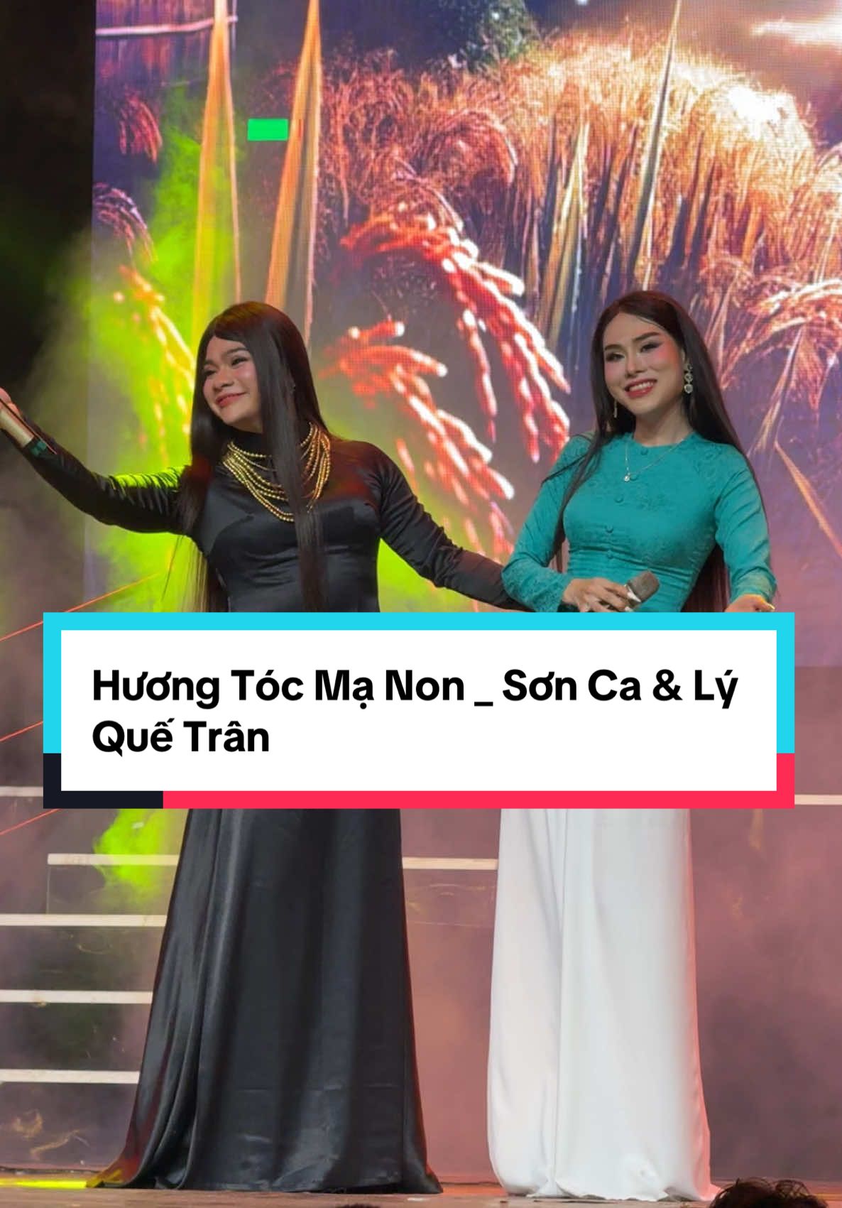 Hương Tóc Mạ Non _ Sơn Ca & Lý Quế Trân#ganhhatlotohuongnam #giaitritiktok #huongnam 