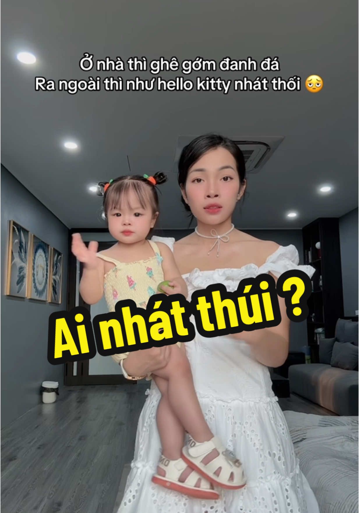 Các bạn Rồng có giống TingTing k ? Ra ngoài là nhát thúi lắm #baongocaerobic #embetingting 