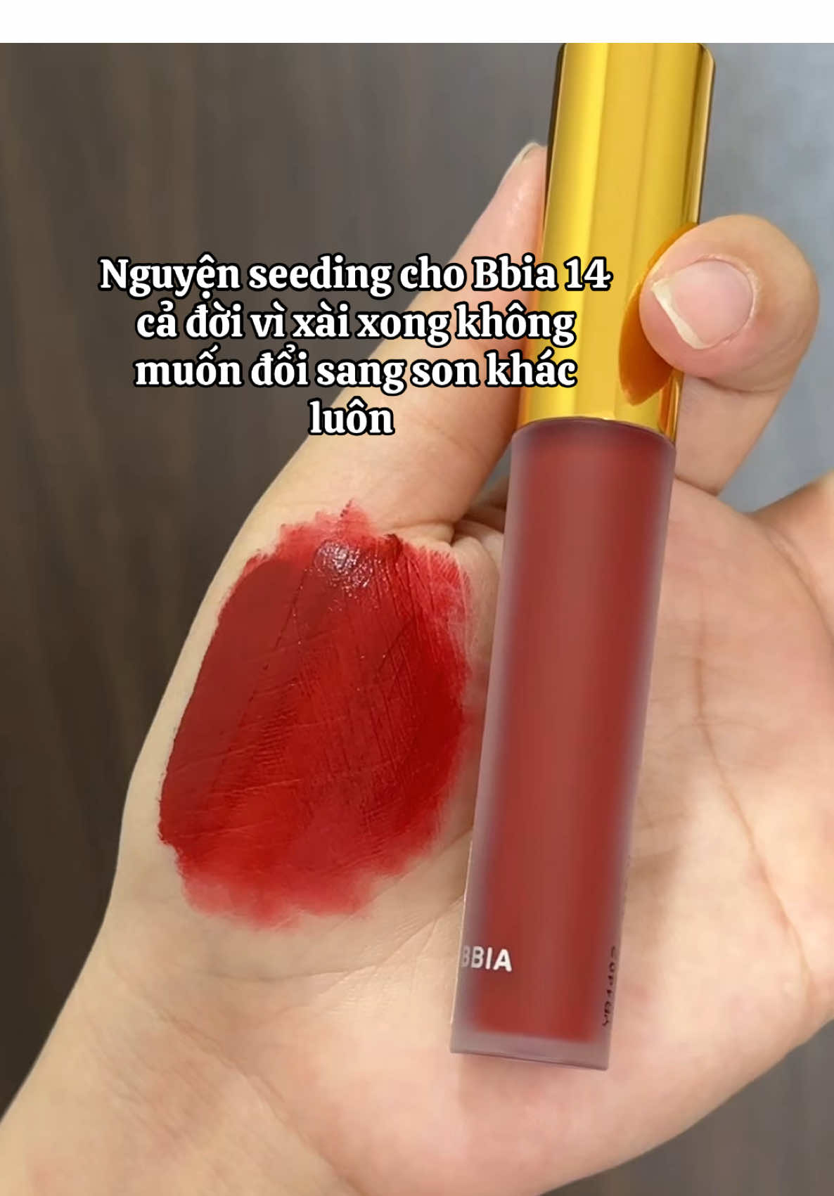 Bbia 14 đỏ tương ớt #gialoi #gialoicosmetic #bbia #bbia14 #sondo #sonly 