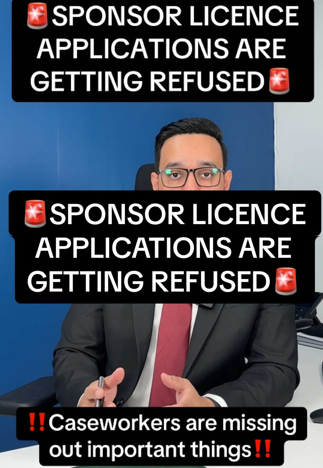 🚨Sponsor Licence applications are getting refused🚨#sponsorlicence #ukimmigration #ukvisaupdate #skilledworker 