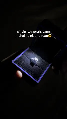 Yang mahal itu niatmu, tuan🥺 #promisering #cincin #cincincouple #rings 