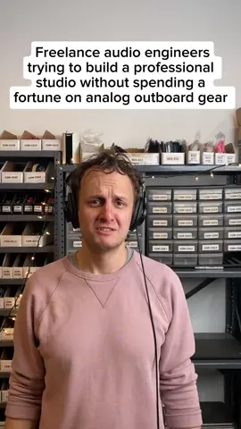 Building a professional studio without spending a fortune on analog outboard gear can be difficult. Building your own gear can be a serious game-changer! #musicproduction #audioengineer #analogaudio #musicstudio #diyre