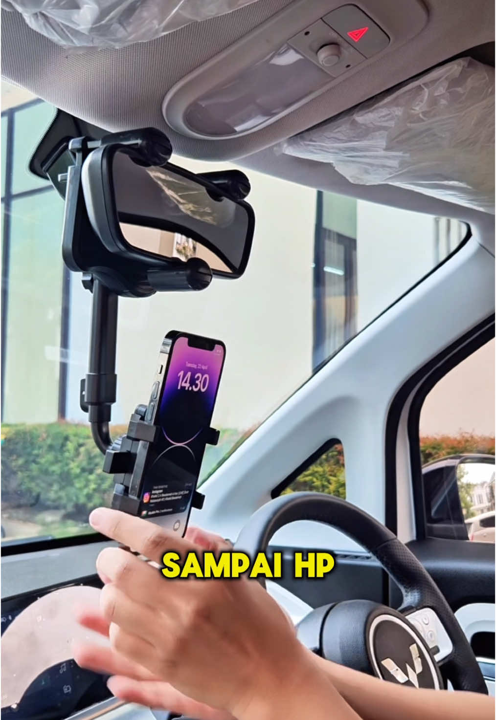 Holder HP Mobil Multifungsi – Pasang 1 Detik, Putar 360°, Anti Jatuh! #holderhpmobil #holderhpmultifungsi #mounthpmobil #holderhp360derajat #holderhpantiguncangan #tempathpmobil #aksesorismobil #gadgetmobil #carphoneholder #belionline#BrilhaSemMedoEstácio 