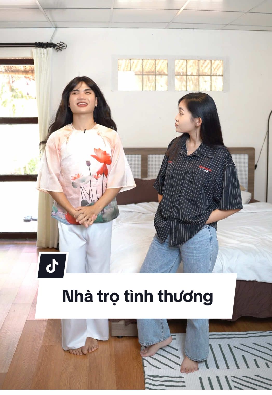 Ngày đầu @Quỳnh Đây Lì đi thuê nhà trọ gặp cô 8 #anhmatvuong #amvm 