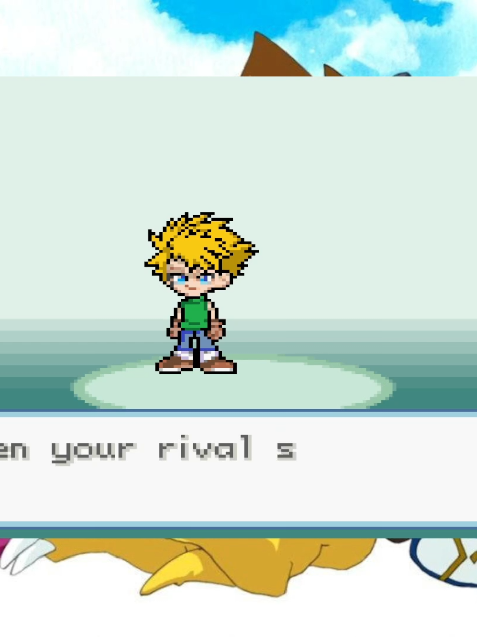 DIGIMON GBA - SPRITE INTRO YAMATO #Digimon #Pokemon #ParaTi #GAMING #GameBoy #Game 