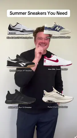No matter what sneaker you pick, choose DSW for your summer essentials 👟 Do you have a favorite? #dsw #mydsw #summersneakers #mensshoes 