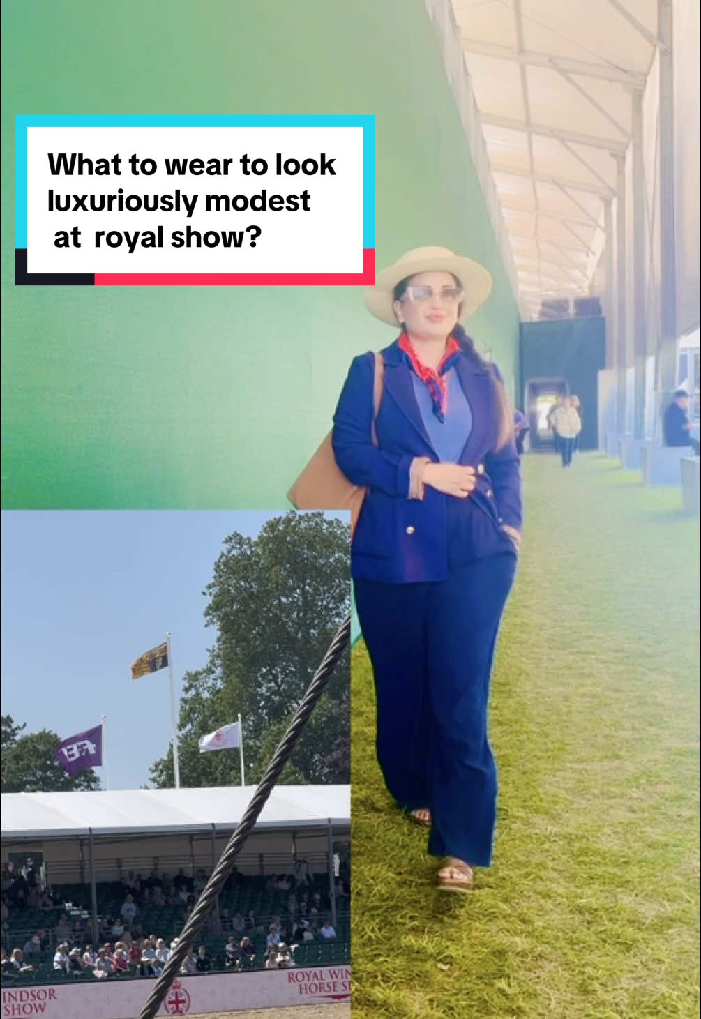 Modest Elegance Meets Royal Tradition 👑🐎 ⸻ Serving equestrian chic with a side of royal flair 👒🐴✨ At the heart of the Royal Horse Show, we’re redefining luxury — modest, timeless, and unapologetically elegant. From flowing fabrics to tailored cuts, this is how you do summer style the regal way. Because modest fashion belongs on every runway — including Windsor’s! ⸻ #RoyalHorseShow #ModestLuxury #EquestrianStyle #SummerElegance #LondonStyle #ModestFashionUK #WindsorVibes #MuslimStyleMatters #CoveredInStyle #BritishMuslimFashion #RoyaltyInspired #FaithAndFashion #ModestChic #HighSocietyStyle #luxurymodestfashion #royalwindsorhorseshow2025 #windsorcastle #kingcharles @RWHS2021 