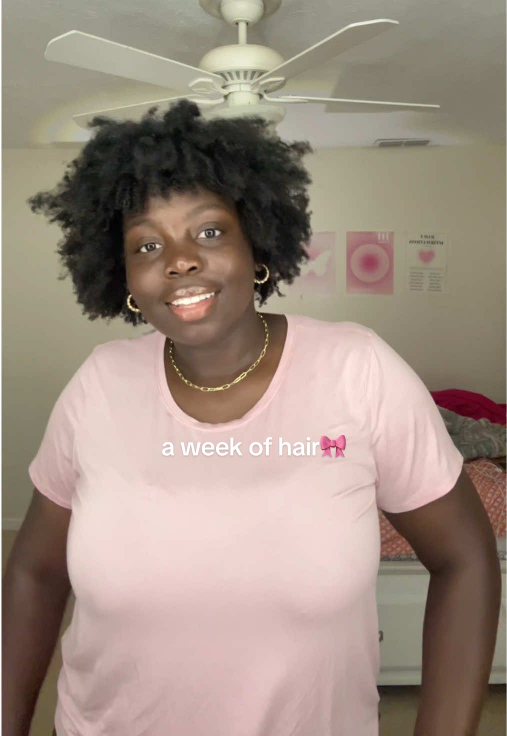 i want to try some new hairstyles but this is my week of hair for now😊 #hairstyles #weekofhair #4chair #4chairstylesonshorthair #naturalhair #shorthair #afro #minifro #short4chair #4chaircontroversy #hairinspo #blackgirlhair #blackgirltiktok 