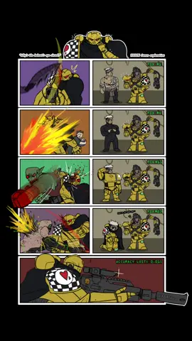 Why Julius's helmet is missing an eye... #tyranids40k #tyranids40k #warhammer40k #lamenters40k #lamenters #warhammer #ork #orks40k #necrons40k #comic