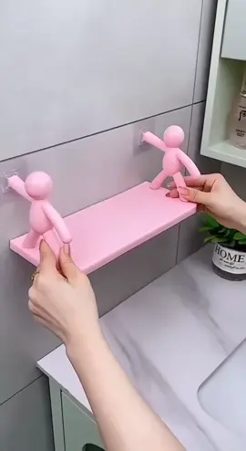 TOP Kit 2 Suportes Organizador Cozinha Banheiro Plástico Com Adesivo 💰R$13,98 👉Compre na Shopee através do link: https://s.shopee.com.br/gDYbXW52t
