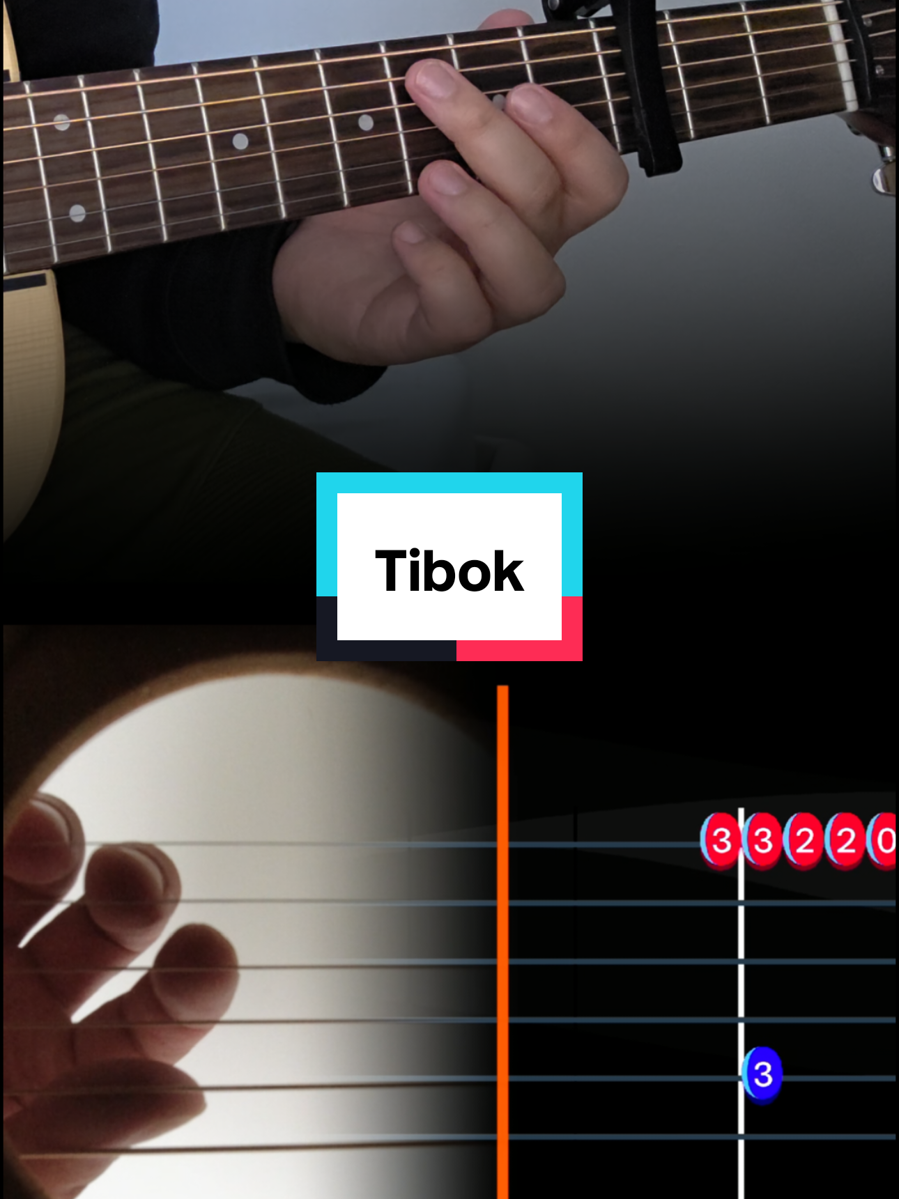 Tibok #guitartabs #guitartok 