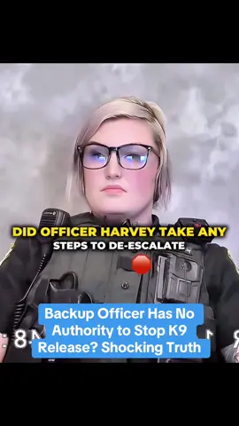 Backup Officer Has No Authority to Stop K9 Release? Shocking Truth#cops #police #copstiktok #copsus #policeofficer #fyp #f 
