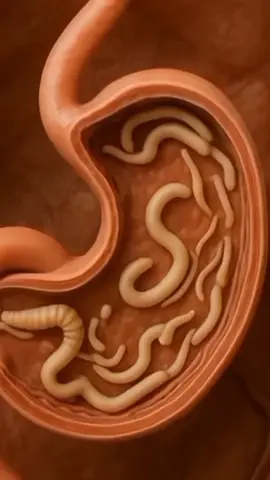 What happening in stomach #3d 
