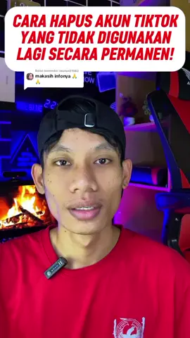 Membalas @isnatun31082 Cara Menghapus Akun Tiktok Yang Tidak Digunakan Lagi Secara Permanen! #tutorial #tipsdantrik #triktiktok 