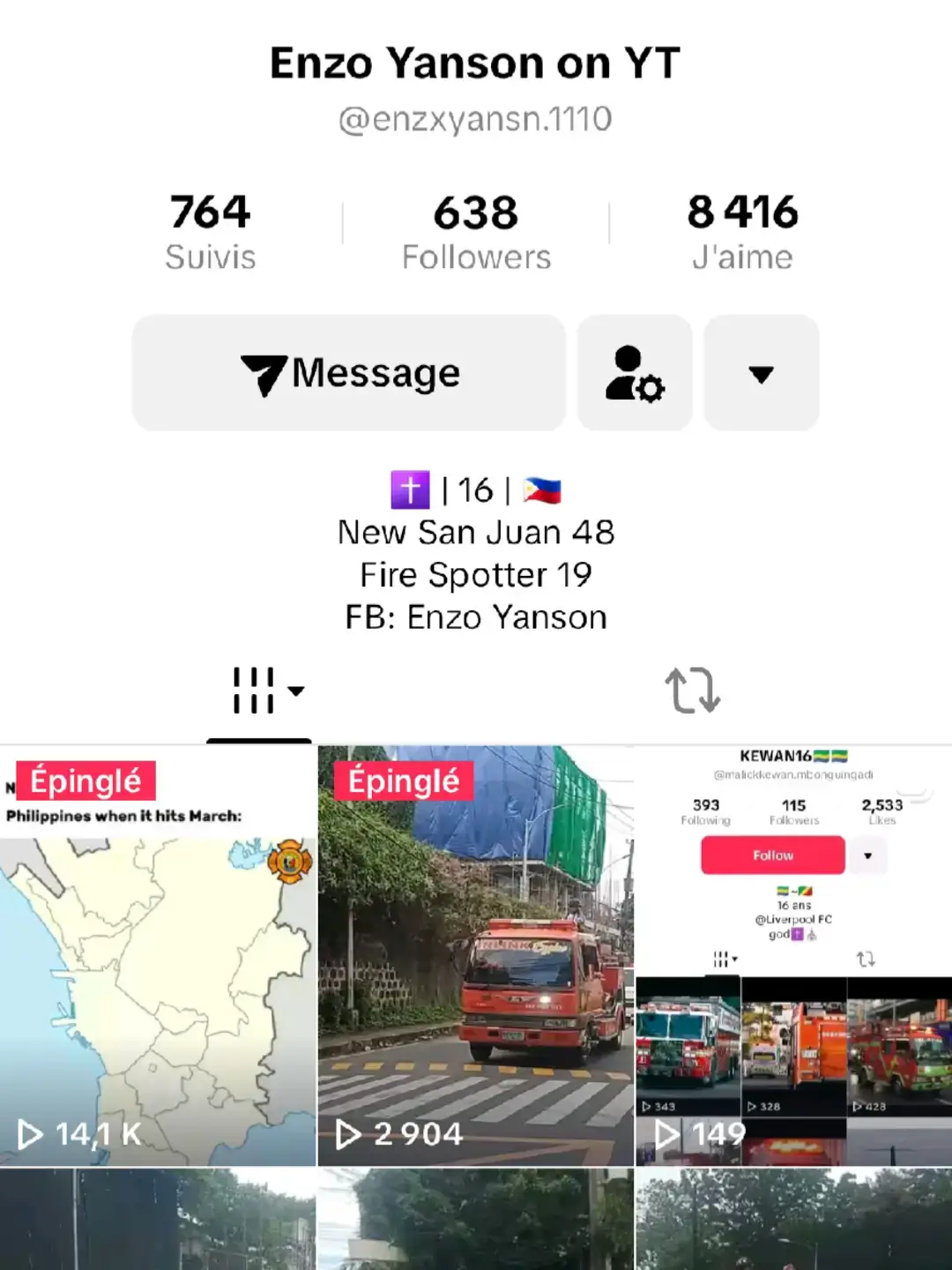 empêches de republier ou de refiler des vidéo pour mon plusieurs cette j'ai prit quelques une de ses vidéos mais je suis pas un monstre cette personne peut en faire autant !!#nonsérieux #inadmissible #firetruck #other  Prevents other people from watching or refilming despite being authorised to do so #videothief thief