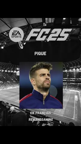 PARTIE 163 - Pique sur FC25 en français #pique #espagne #barca #fcb #fc25 #faces #creation 