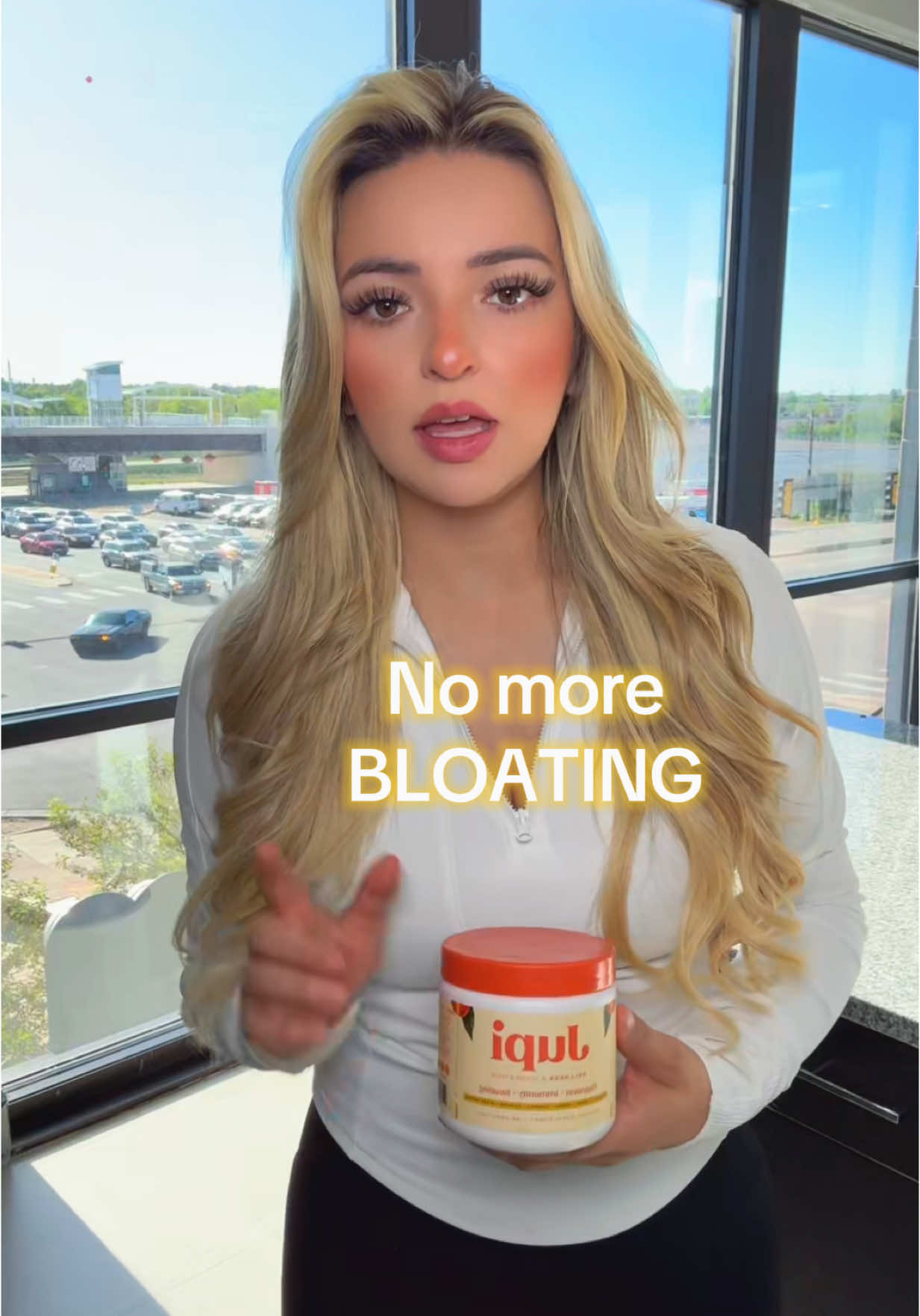 JUPI ✨ THE MAGIC POWDER #bloating #digestivehealth #digestion #digestiontips #fyp #parati #jupi #supplements #women #support 