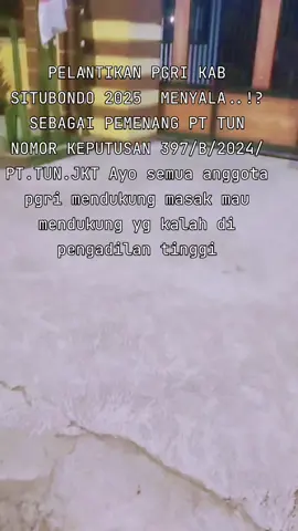 #PELANTIKAN PENGURUS PGRI KAB SITUBONDO 2025 