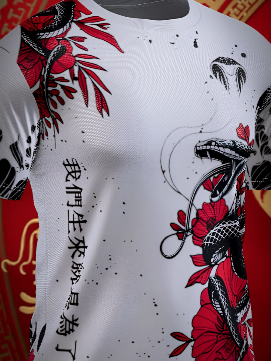 Diseño a pedido de cliente inspirado en el año nuevo Chino 2025...🇨🇳🐍🎆 Contactos al 78234655 #innovation #equiposdeportivos #deporte #poleraspersonalizadas #tarija🇮🇩 #camisetasdeportivas #viralvideos #culturachina #santacruz #viral_video 