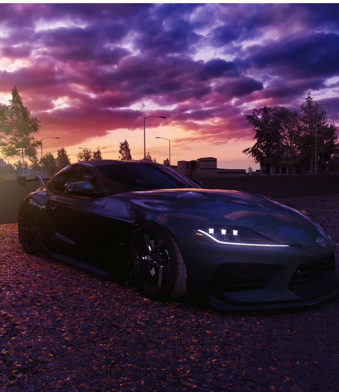 Toyota Supra MK5 ADRO🗣️ #toyota #assettocorsa #nohesi #car #edit #caredit #pc #rain #him #logitechg920 #cuttingup 