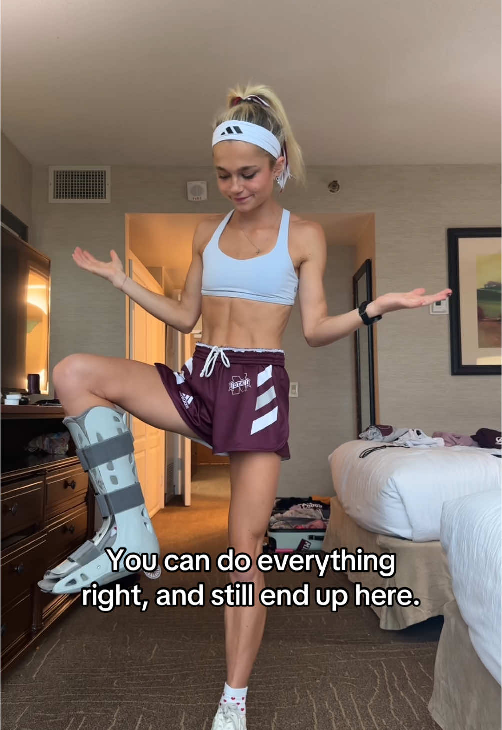 I've trained for months for this moment... and now I can't compete 💔 #track #trackandfield  #athlete #athletes #studentathlete #athletelife #athletesoftiktok #trending #foryou #distancerunner #longdistancerunner #miles #runner #run #Running #runtok #athletetok #gym #Fitness #foodisfuel #runnergirl #runnerthings #runningoutfit #workoutfit #workout #exercise #GymTok #fitnessmotivation #motivation #runningmotivation #runningshoes #runningtiktok #runningcommunity #race #raceday #racing #injuries