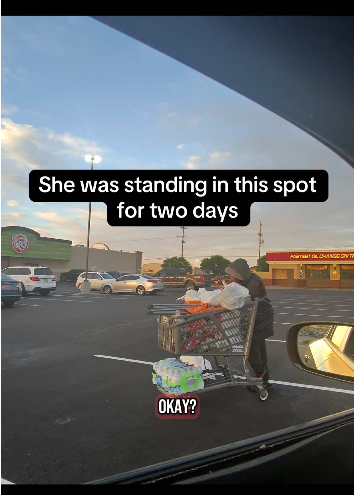 She’s somebody’s baby. You guys asked me to raise her some funds. Link in bio to get her some help.  #kindness #homeless #bekind #hopecore #spreadlove #hopecore #viral #giveback #payitforward 