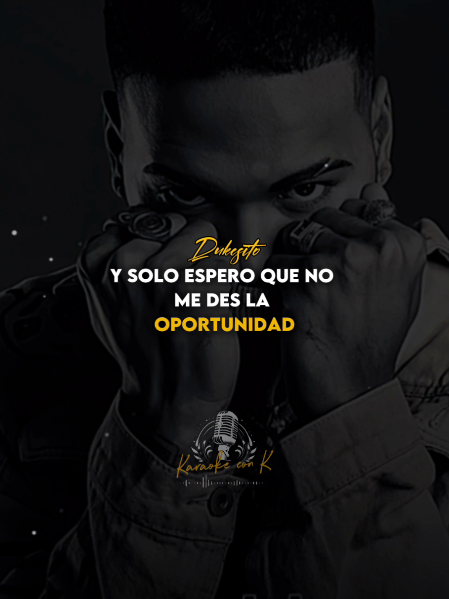El Tiempo De Dios Es Perfecto 🙏 || El Dukesito  @eldukesito08  . . . #karaokeconk #letrasdecanciones #superacion 