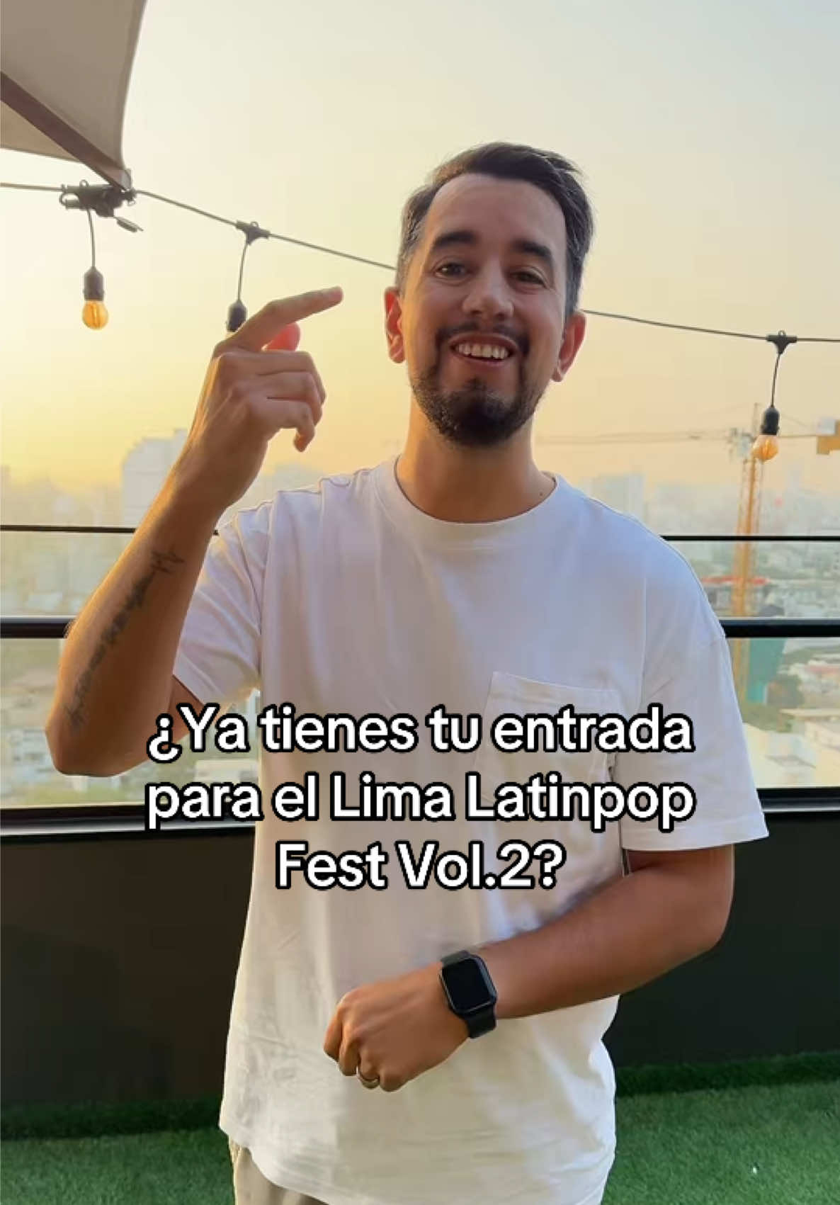 Que no se me noten los nervios 😅 Este 29 de Noviembre será la 2da edición del @limalatinpopfest y ya tenemos el 1er artista confirmado, el gran @Victor Muñoz 🎉 aprovecha el Early Bird a 2x1 en Teleticket 😎 nos vemooooos  #rolphschneider #oeponrolph #musica #victormuñoz #latinpop #latinpopoldschool #latinpopfest 