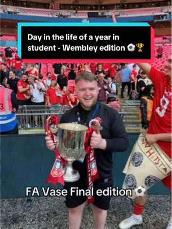 From Whitstable to Wembley and coming back home with a trophy 🏆 @Oysters 🦪  #kent #whitstable #wembley #wembleystadium #university #favase 