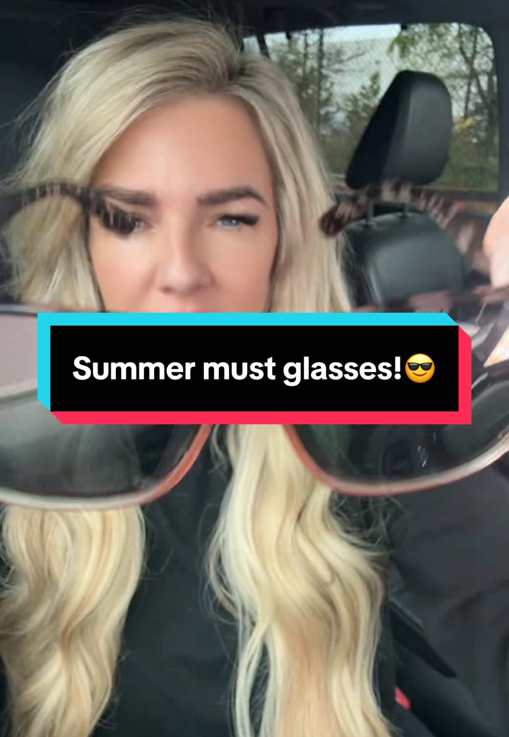 Still getting over being sick but can’t not share this find🤯😎!! Summer shade must feels like 40$ glasses! #sunglasses @GOECI #Summer #glasses #eyewearfashion #HD #tiktikmademebuyit 