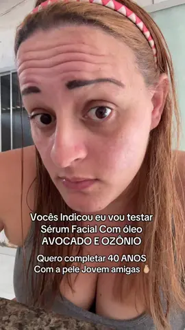 Sérum Facial Avocado de Ozônio ##skincare #rugas #flacidezfacial #dicas 