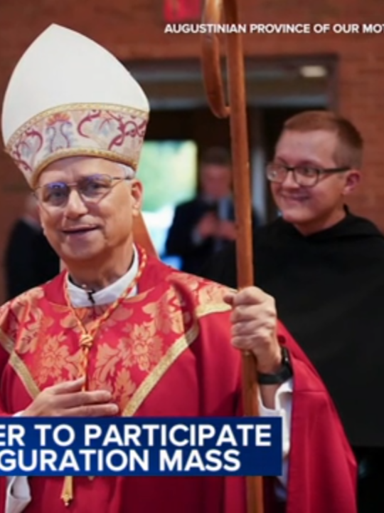 A teacher from Providence Catholic High School in New Lenox leaves for Rome Friday to be a part of Pope Leo XIV's installation Mass Sunday. #newlenox #pope