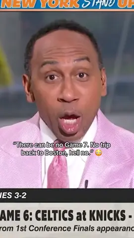 @stephenasmith says it's time for the #Knicks to take the #Celtics out 😤 #newyork #nbaplayoffs #basketball #championship #newyork #nbaplayoffs #basketball #championship