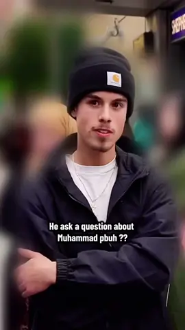 He ask a question about Muhammad pbuh ?? #muslim #christianity #jewish #foruyou #viralvideos #for 