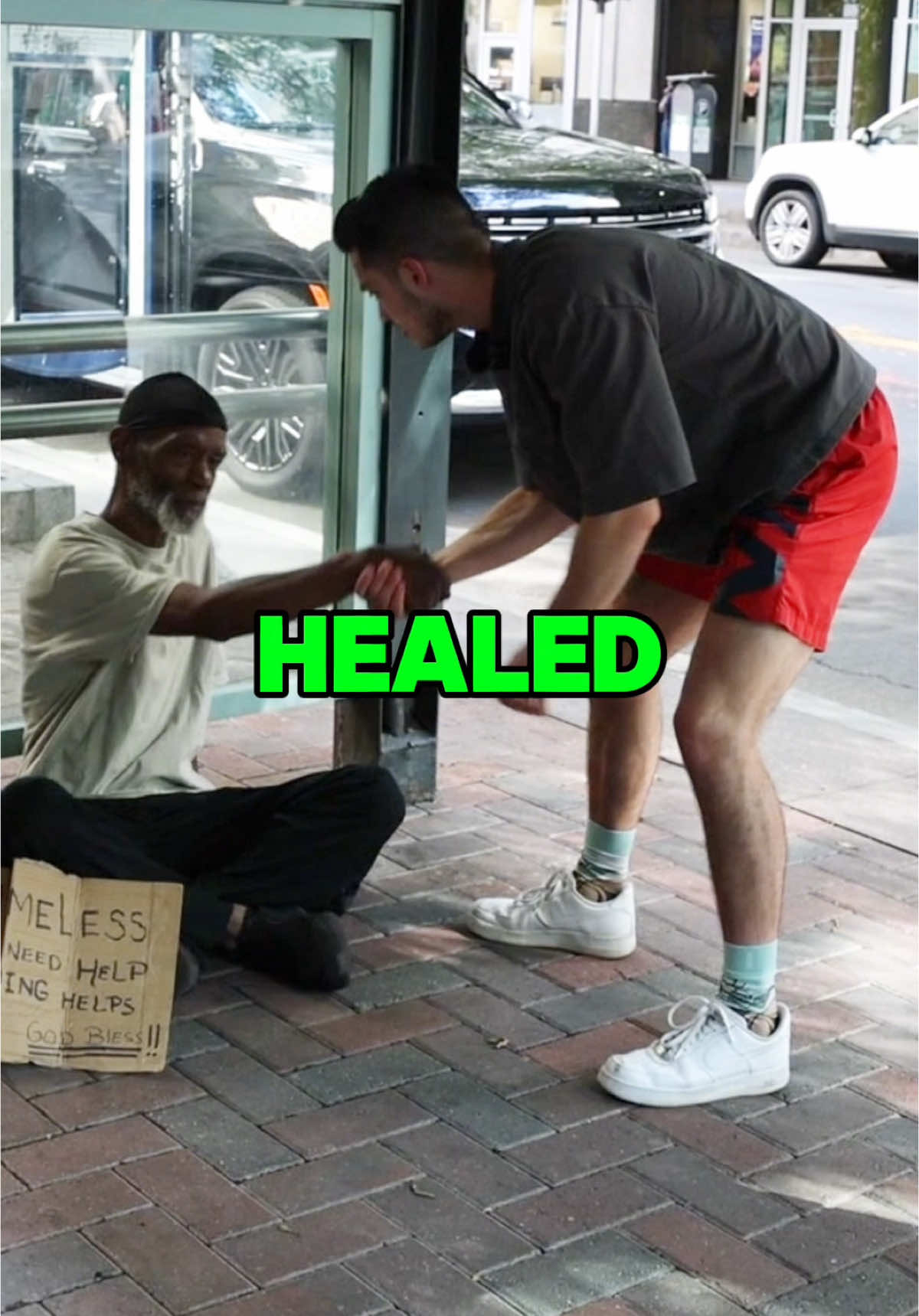 Acts 3:6: But Peter said, “I don’t have any silver or gold for you. But I’ll give you what I have. In the name of Jesus Christ the Nazarene, get up and walk!” #jesusislord #jesussaves #visionarylucas #lucassandoval #viral #bold 