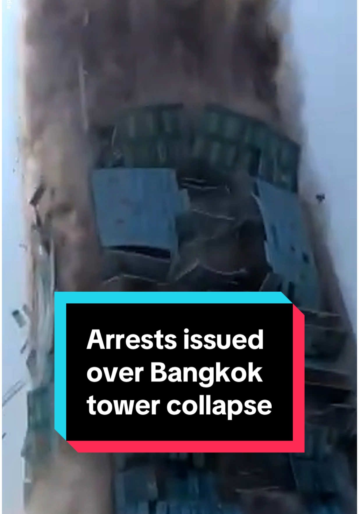 Thai courts have issued 17 arrest warrants in connection with the collapse of a skyscraper during a powerful earthquake in March. The 30-storey tower, which was under construction and intended to serve as the future home of the State Audit Office, crumbled when Bangkok was rocked by tremors from a 7.7 magnitude earthquake originating in neighbouring Myanmar. #Earthquake #Bangkok #Thailand #Myanmar #News #Channel4News 