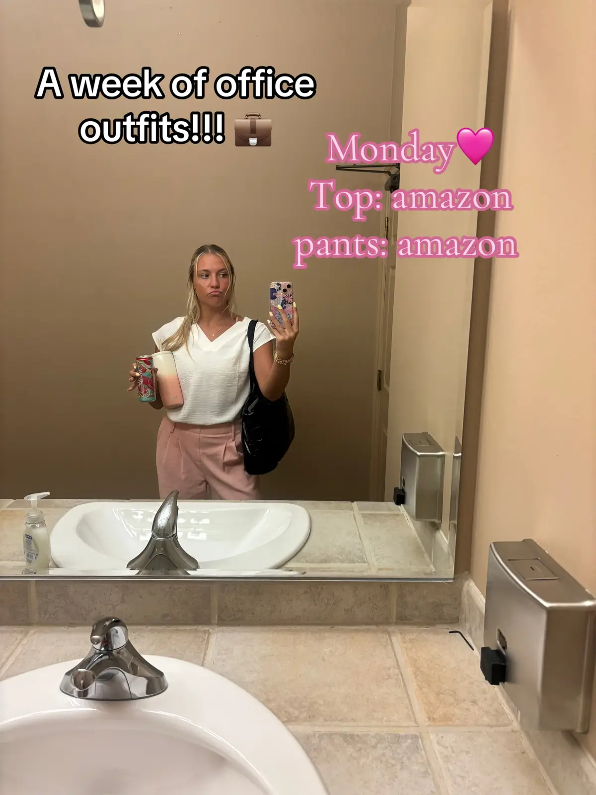 Serving but in a business casual way… also yes i wore the same shirt twice SUE ME #office #lawintern #summerintern #businesscasual @TJ Maxx @ZARA @JCPenney 