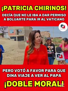 DECÍA QUE NO IBA A DAR PERMISO A BOLUARTE PARA IR AL VATICANO. #nacionalcallaotv #noticiasperu