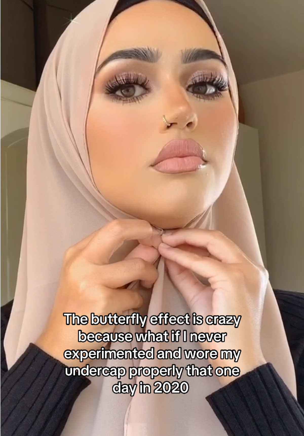 That ‘what if’ would’ve always been in my mind, may Allah continue to guide us 🫶🏼✨🧕🏼 (ps the filter is horrible I know) 😭