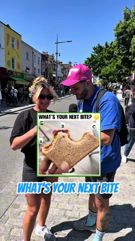 What would your next bite be? C is the right answer 😂 #foryou #foryoupage #comedy #ukcomedy 
