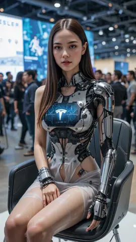 New model robot #robot #humanoidrobot #Humanoid #prettyrobot 