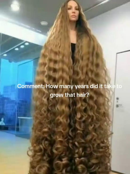 How many years did it take to grow that hair?👀 . . #hair #hairstyle #haircut #hairtok #trendingvideo #fyp #fypシ゚ 